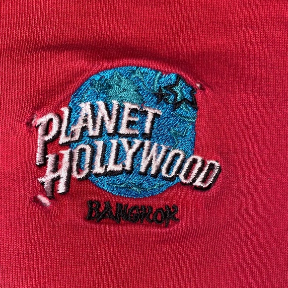 Vintage planet Hollywood Bangror hotel casino pink/red shirt - Picture 3 of 7